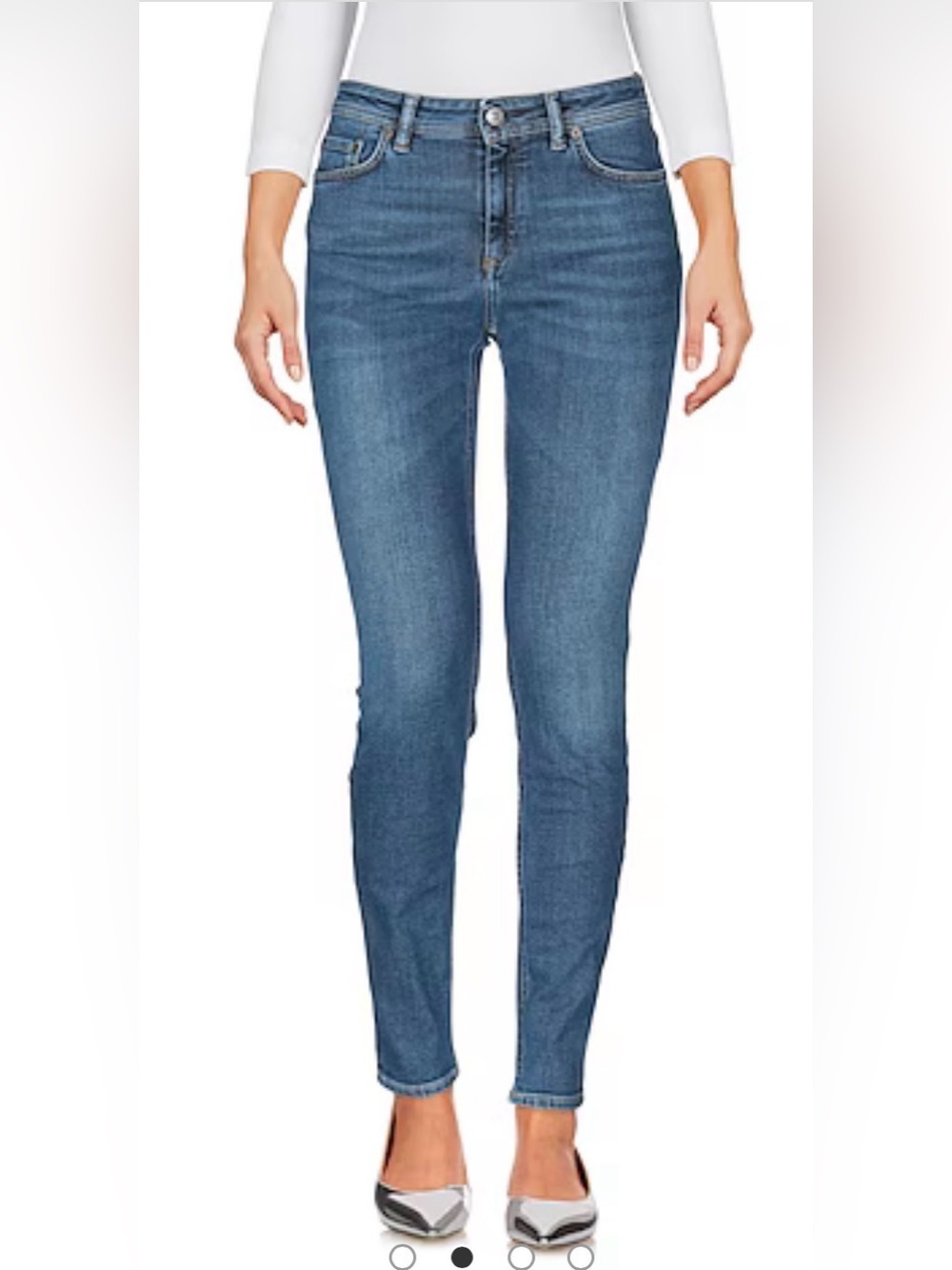 Acne Studios Kex Stone Wash Skinny Jeans - Size 29 (Custom Hem)